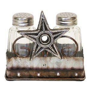 Lone Star Salt And Pepper Shakers Set